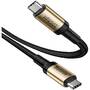 Cable USB-C 3.1 Baseus Cafule PD 10Gbps 100W 4K 1m (black and gold)