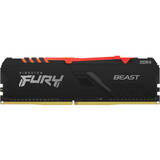 Memorie RAM Kingston FURY Beast RGB 8GB DDR4 3200MHz CL16