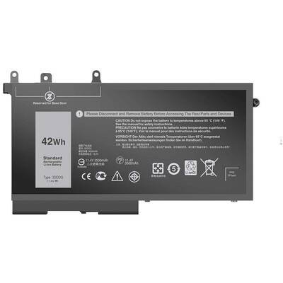 Acumulator Laptop Mentor compatibil cu Dell Latitude 12 5280 Li-Polymer 3 celule 11.4V 3500mAh