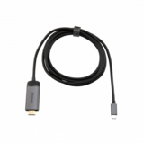 Adaptor VERBATIM 1x USB-C Male - 1x HDMI Male, 1.5 m, negru-gri