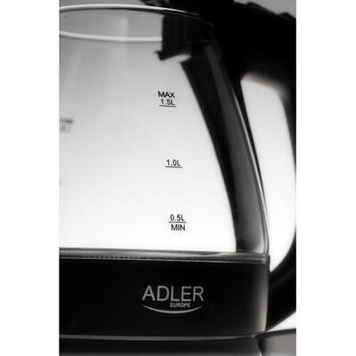 Adler Fierbator electric AD 1224 2000W 1.5l, Negru
