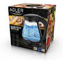 Adler Fierbator electric  AD 1274 2200W 1.7l, Alb