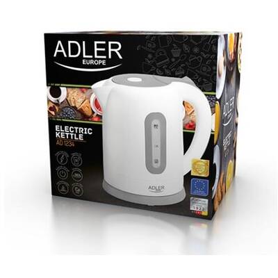 Adler Fierbator electric AD 1234 2200W 1.7l, Alb