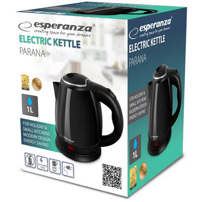 Esperanza EKK028K Electric kettle 1 L Black