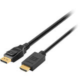 K33025WW DisplayPort Male - HDMI Male, 1.8m, negru