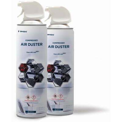 Solutie de curatare Gembird compressed air duster (flammable), 600 ml