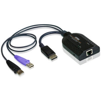 Accesoriu Retea ATEN ALTUSEN DisplayPort USB Virtual Media KVM Adapter Cable with Smart Card Reader