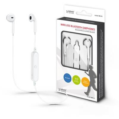 Casti Bluetooth SAVIO WE-01 Wireless Bluetooth Earphones