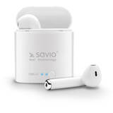TWS-01 Wireless Bluetooth Earphones, White