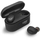 Casti Bluetooth SAVIO TWS-04 Wireless Bluetooth Earphones Black,Graphite