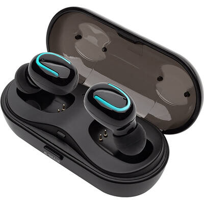 Casti Bluetooth SAVIO Wireless bluetooth earphones TWS-05 with powerbank