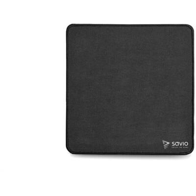Mouse pad SAVIO Black Edition Precision Control S 25x25 Gaming mouse pad Black
