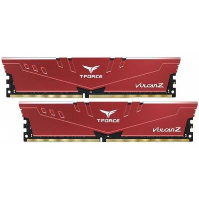 Memorie RAM Team Group DDR4 3600 16GB C18 Vulcan Z red K2