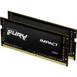 Memorie Laptop Kingston FURY Impact, 16GB, DDR4, 2666MHz, CL15, 1.2v, Dual Channel Kit