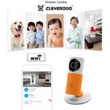 CleverDog Baby monitor wireless audio video IP orange