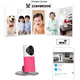 CleverDog Baby monitor wireless audio video IP pink