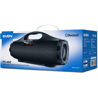 SVEN PS-460 18W portable BT speaker Black