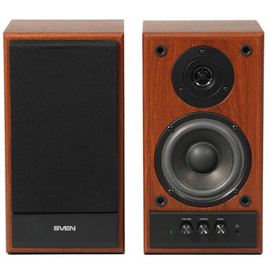 Boxe SVEN SPS-702 loudspeaker 40 W Black,Wood Wired RCA