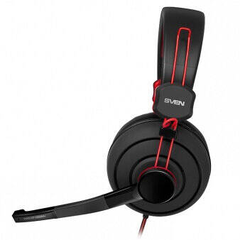 Casti Over-Head SVEN AP-G888MV headphones/headset Head-band Black,Red