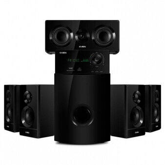 Boxe SVEN HT-210 speaker set 5.1 channels 125 W Black