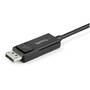 Cablu StarTech USB-C la DisplayPort 2m Black