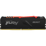 Memorie RAM Kingston FURY Beast RGB 8GB DDR4 3733MHz CL19