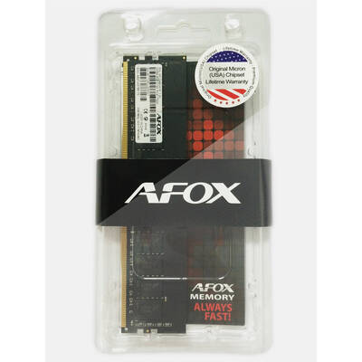 Memorie RAM AFOX DDR4 4G 2400MHZ MICRON CHIP