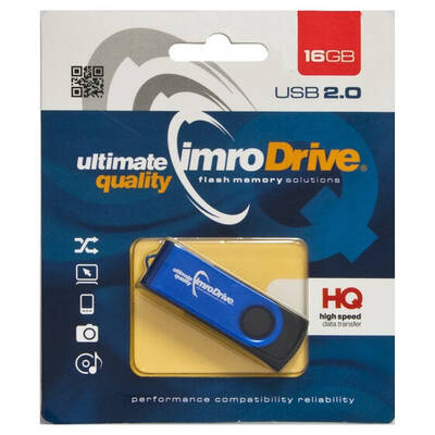 Memorie USB IMRO AXIS/16GB USB USB flash drive USB Type-A 2.0 Blue