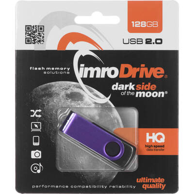 Memorie USB IMRO AXIS/128G USB USB flash drive 128 GB USB Type-A 2.0 Violet