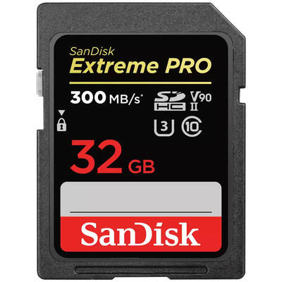Card de Memorie SanDisk Compact Flash Extreme Pro UHS-II Class 10 U3 V90 32GB