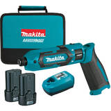 Makita TD022DSE power wrench 1/4" 2450 RPM 25 N⋅m Black, Blue 7.2 V