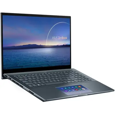Laptop Asus UX535LI-H2310R Intel Core i5-10300H 15.6inch UHD OLED 16GB 1TB M.2 NVMe SSD 32GB Intel Optane GTX 1650Ti-4 Windows 10 Pro Pine Grey