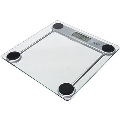 Adler AD 8121 personal scale Electronic personal scale Square Transparent