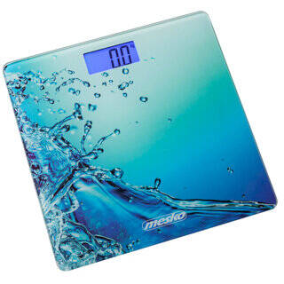 Adler Camry MS 8156 Mechanical personal scale Square Blue, Multicolor