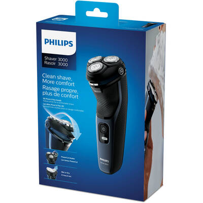 Philips 3100 Wet or Dry electric shaver, Series 3000