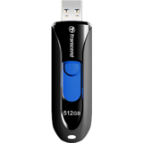 Memorie USB Transcend 512GB USB 3.1 Pen Drive Capless Black