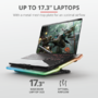 Coolpad Laptop TRUST GXT 1126 Aura Multicolour-illuminated, max 17.3 inch