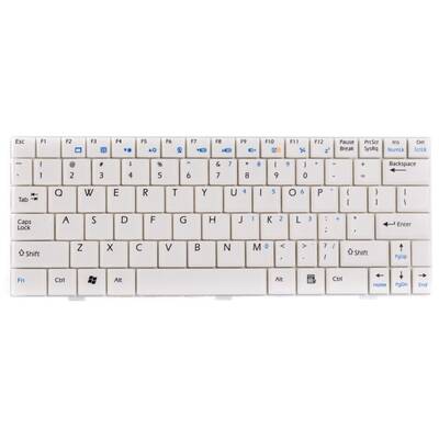 Tastatura MSI U90X alba standard US