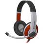 Casti Over-Head Defender HEADPHONES WITH MICROPHONE WARHEAD G-120 WHITE & RED + GAME!!!