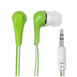 Casti In-Ear MSONIC MH132EE headphones/headset In-ear Green