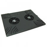Coolpad Laptop TITANUM TA102 notebook cooling pad 39.6 cm (15.6") Black