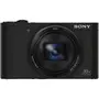 Aparat foto compact Sony digital Cyber-Shot DSC-WX500, 18.2MP, High zoom, Wi-Fi, NFC, Negru