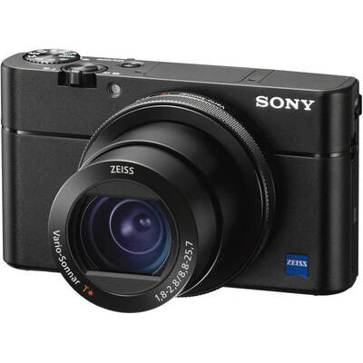 Aparat foto compact digital Sony Cyber-Shot DSC-RX100 V, 20.1 MP, Negru