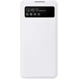 Galaxy A42 5G (A426B) - Husa Smart Flip tip "S-View Wallet Cover", Alb