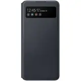 Galaxy A42 5G (A426B) - Husa Smart Flip tip "S-View Wallet Cover", Negru