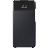 Galaxy A52, A52 5G - Husa Smart Flip tip "View Wallet Cover", Negru