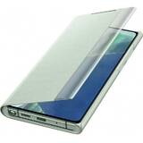 Galaxy Note 20 (N980) - Husa Flip tip Clear View Cover, Verde menta
