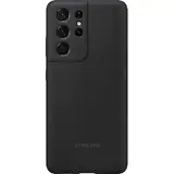Galaxy S21 Ultra (G998) - Capac protectie spate Silicone Cover - Negru