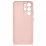 Galaxy S21 Ultra (G998) - Capac protectie spate Silicone Cover - Roz
