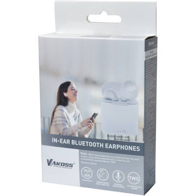 Casti Bluetooth Vakoss SK-835BW headphones/headset